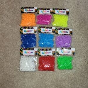 Set of colorful rubberbands